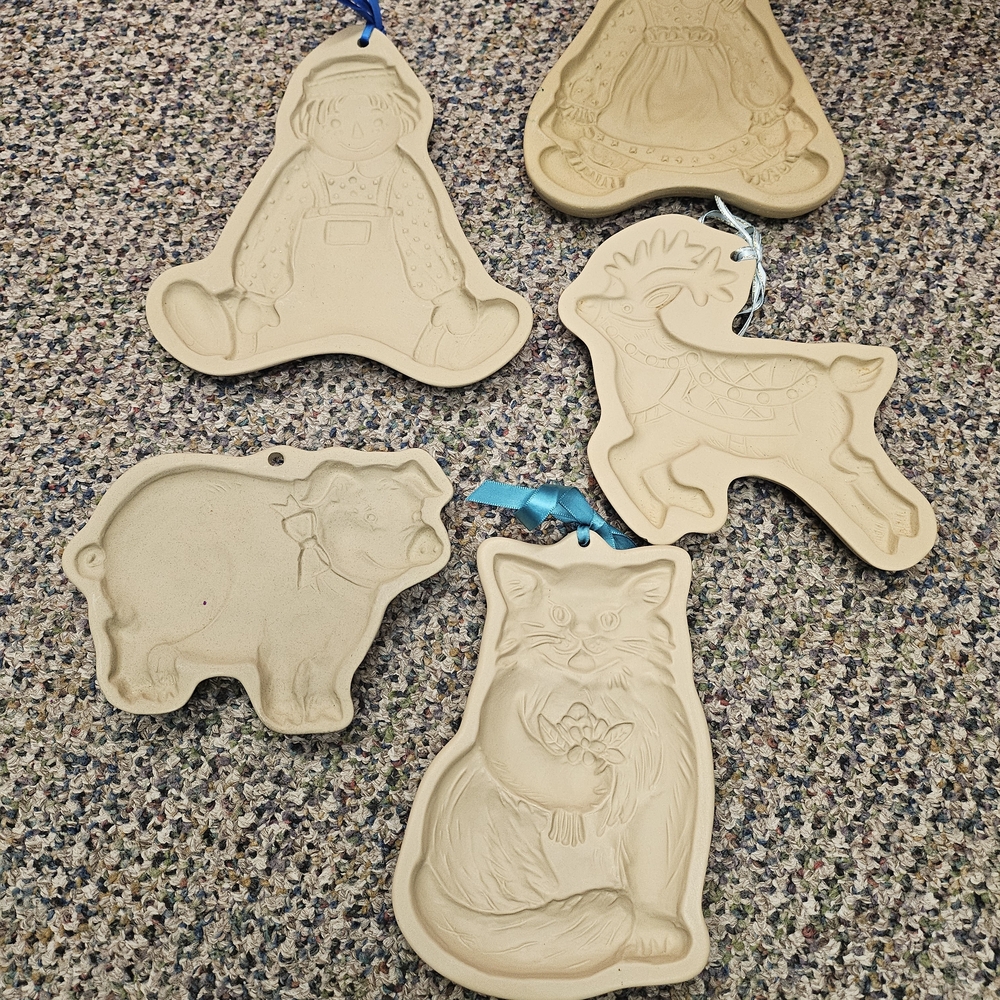 Vintage BROWN Bag Cookie Art Hill Design 1984 To 1992